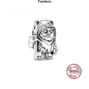 Pandora Sterling Silver 925 Star Wars Ewok Bracelet Charm